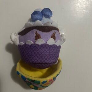 Disney Munchlings Boo Monsters Inc Blueberry Muffin Plush Pixar Boardwalk Bites